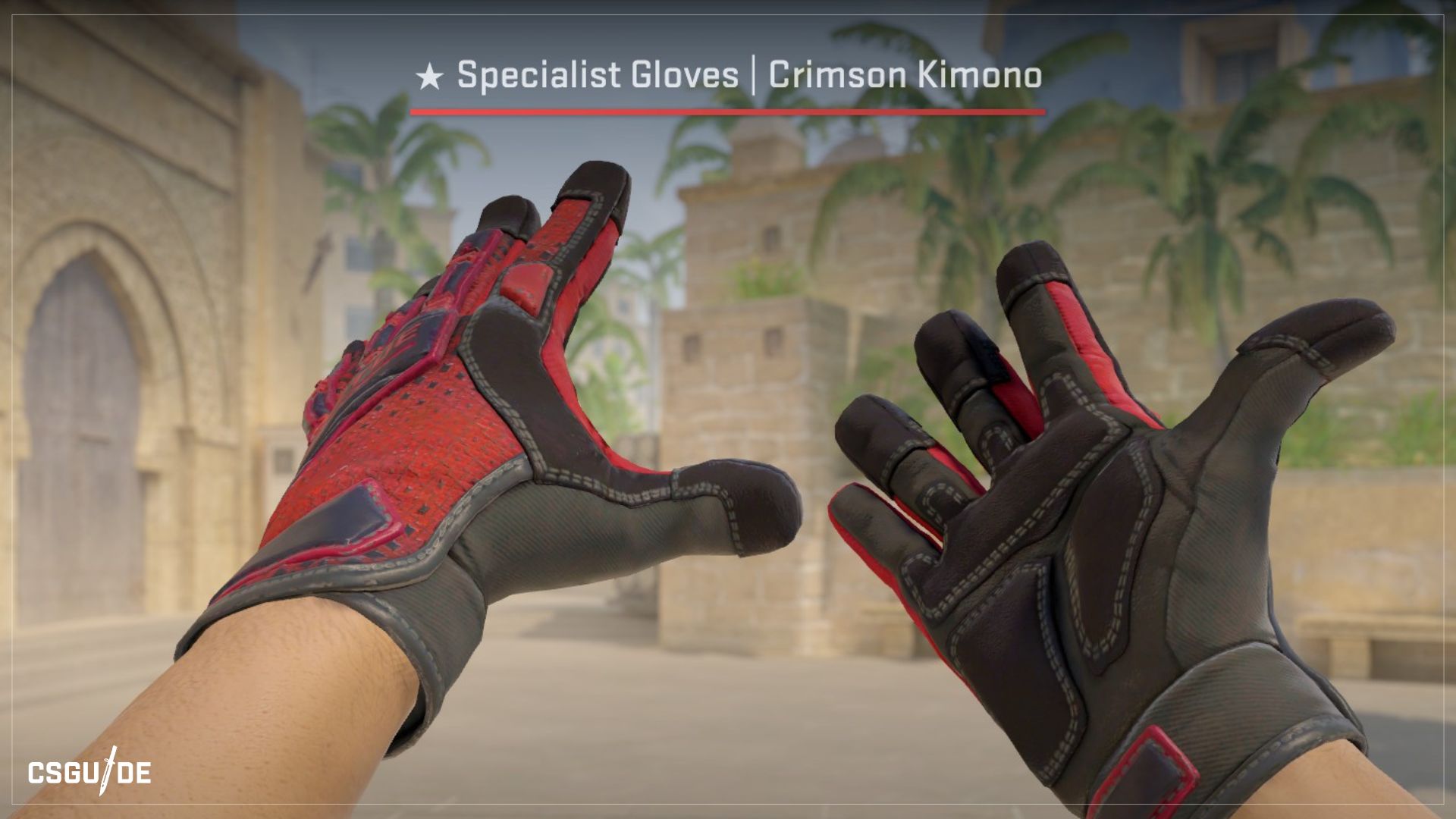 Specialist Gloves Crimson Kimono Guide