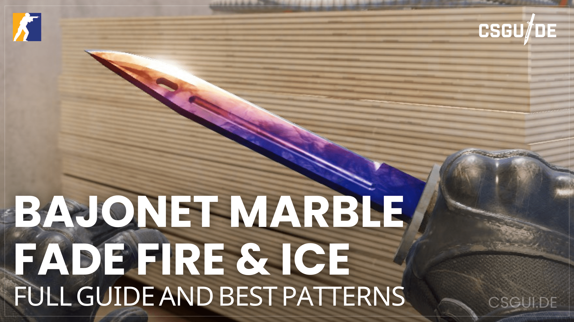 Bayonet Marble Fade Fire and Ice Patterns