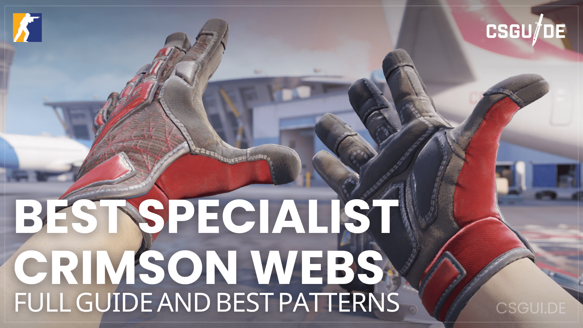 Best Specialist Gloves Crimson Web Patterns