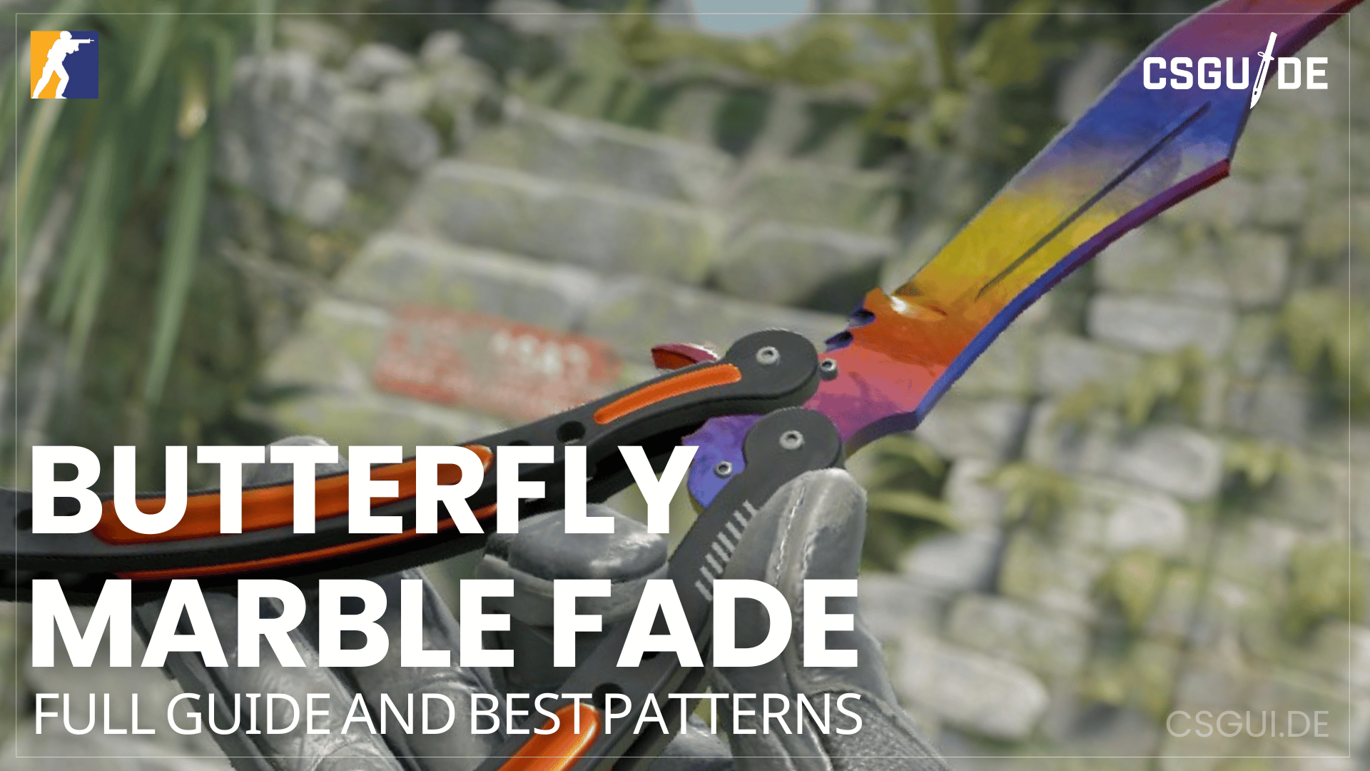 Best Butterfly Marble Fade Pattern Max Red Tip