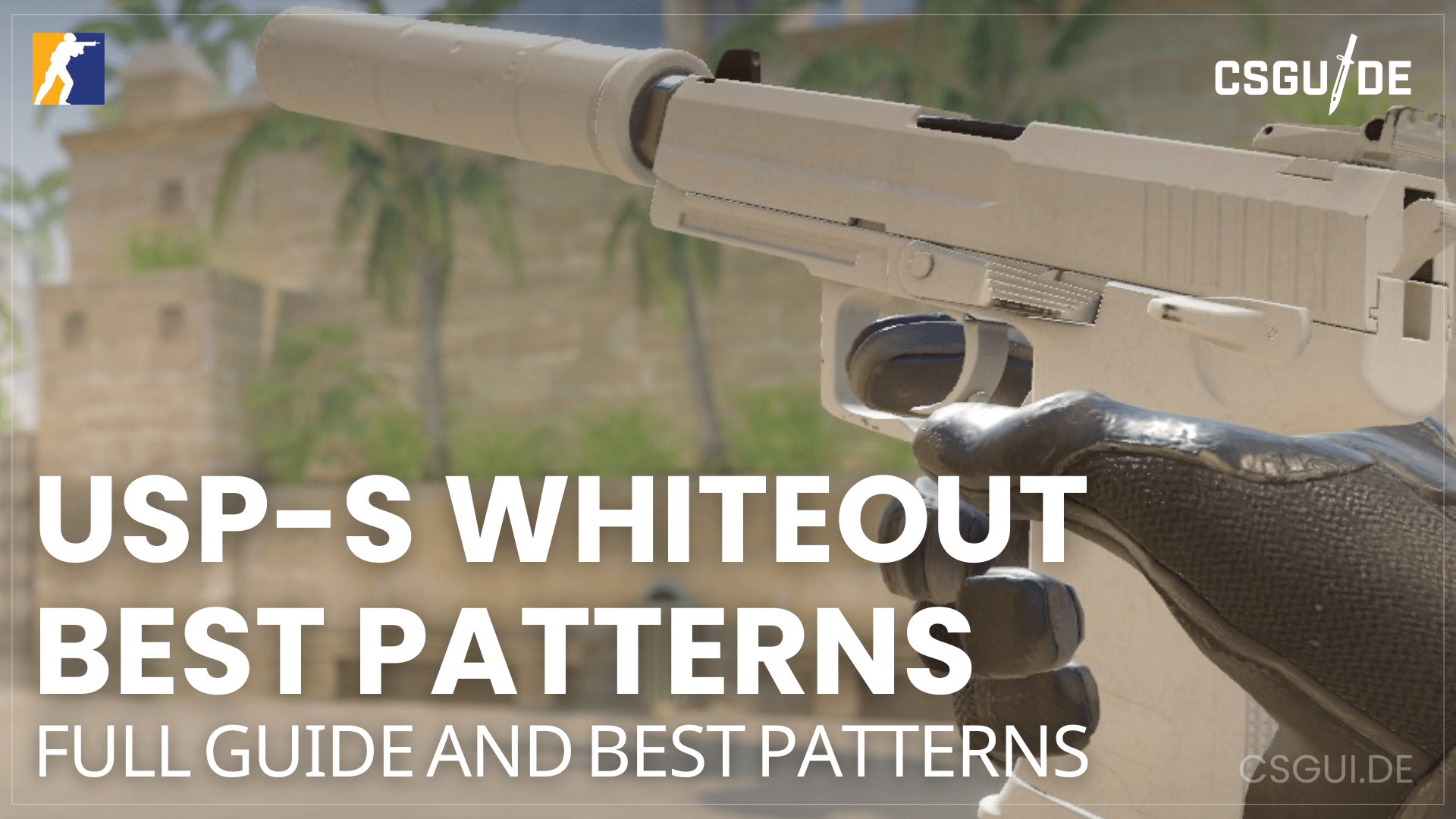 Best USP-S Whiteout Patterns in CS2