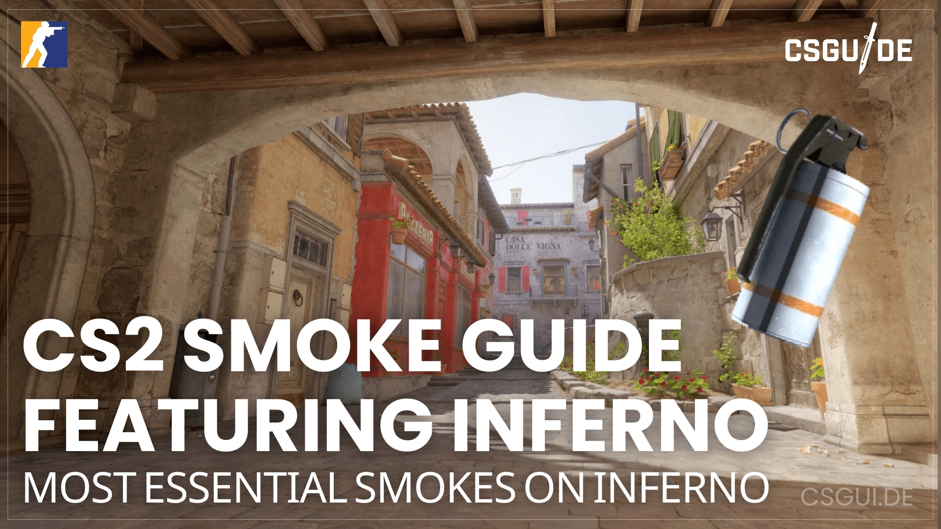 The most important smokes on Inferno in CS2