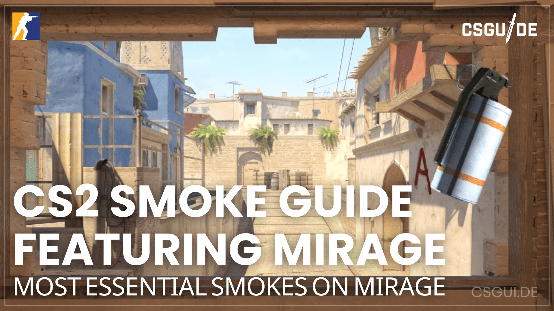 The most important smokes on Mirage in CS2