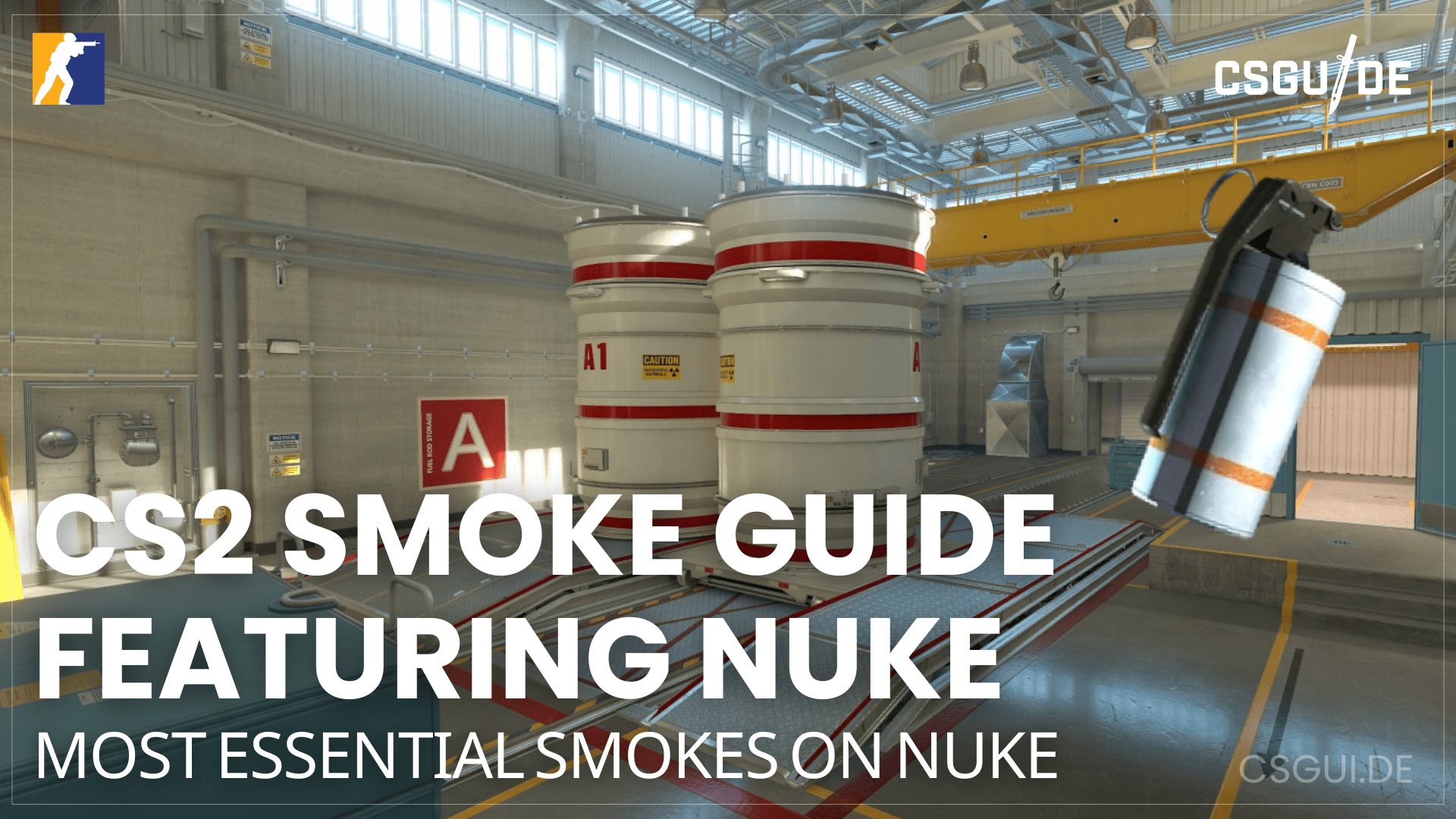 The most important smokes on Nuke in CS2